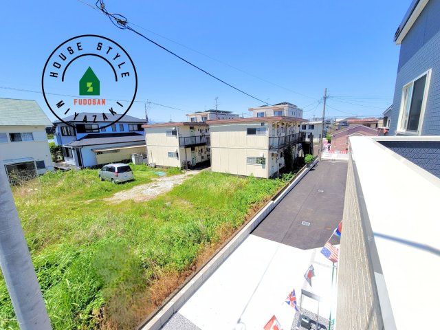 第14中西町モデル（1号棟）の展望|窓から緑が見える物件も魅力的です。