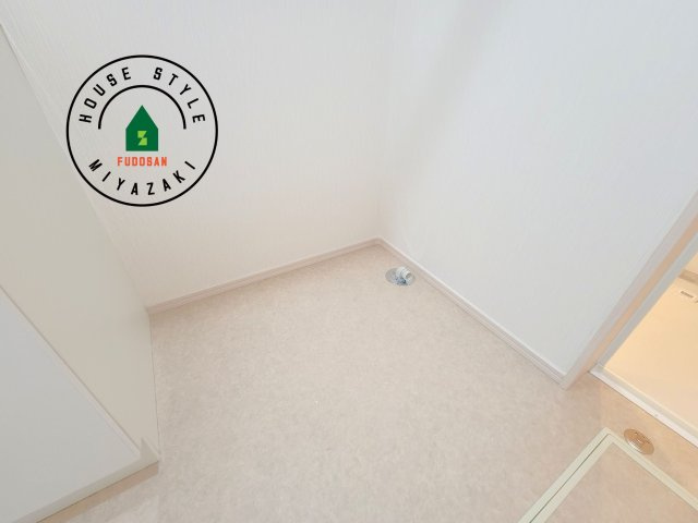 第14中西町モデル（1号棟）のランドリースペース|ランドリースペースとなります。広々して有効的にご使用できます。 