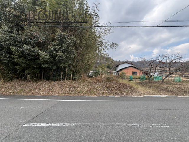 姫路市打越/売土地の前面道路含む現地写真