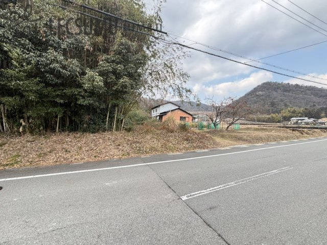 姫路市打越/売土地の前面道路含む現地写真