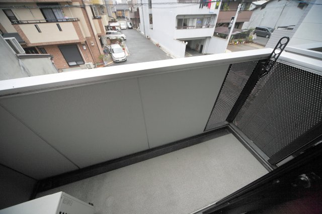 メゾンカレのバルコニー