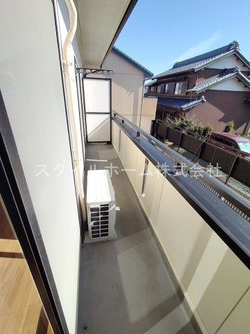 サンノーブルのバルコニー