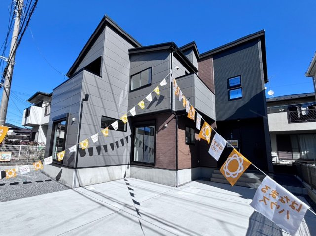 蓮田市関山　3期　新築一戸建て　ケイアイクラフトピット　01の外観