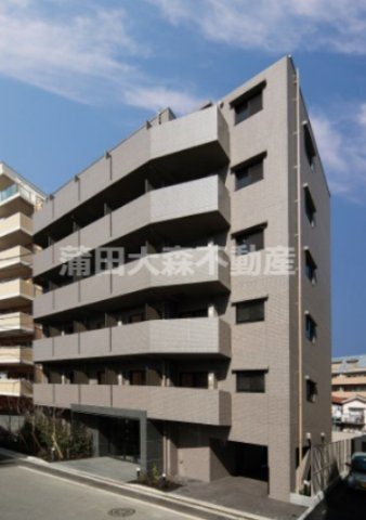 ルーブル蒲田六番館の外観|2009年2月築　RC鉄筋コンクリート造地上6階建て1K～2DK総戸数50戸の人気分譲賃貸マンション　東京都大田区蒲田本町1丁目　JR京浜東北線蒲田駅、京浜急行本線京急蒲田駅