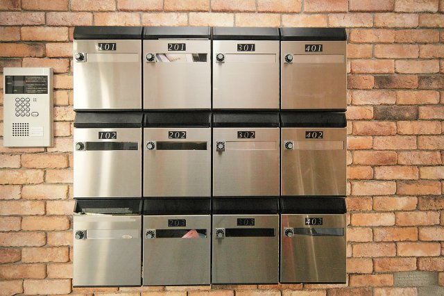 クレイン山里のその他共用部分|郵便ポスト
