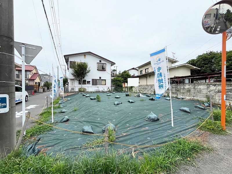 売地　藤沢市鵠沼藤が谷4丁目の外観