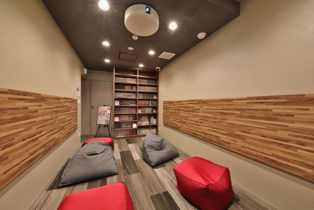 学生会館 BlanCanvas北山大宮のその他共用部分|ラウンジ
