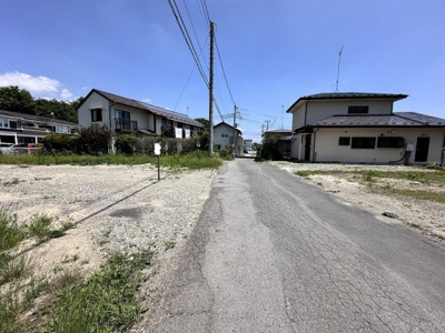 【前面道路含む現地写真】 | 那須塩原市埼玉　600万円　土地