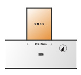 稲毛区轟町四丁目　土地の画像