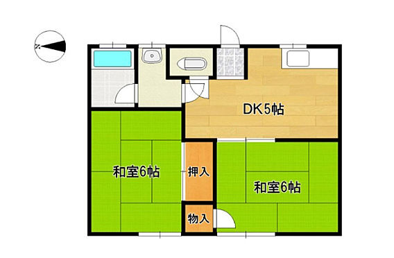 メイプルハイムの間取り