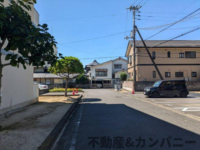 大山寺町のおトチ　松山市太山寺町売土地の前面道路含む現地写真|前面道路含む現地写真です