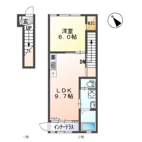 ヴァンベール　ヒルズの間取り