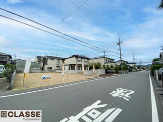 【前面道路含む現地写真】 | 宇治市広野町新成田2区画B号地　売土地　建築条件付き