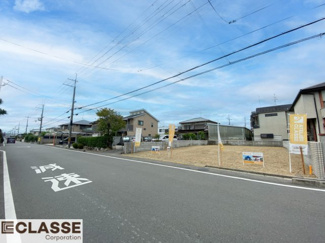 【前面道路含む現地写真】 | 宇治市広野町新成田2区画B号地　売土地　建築条件付き