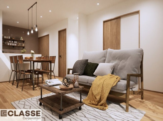 【完成予想図】 | 宇治市広野町新成田2区画B号地　売土地　建築条件付き