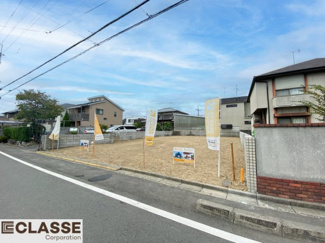 【前面道路含む現地写真】 | 宇治市広野町新成田2区画B号地　売土地　建築条件無し