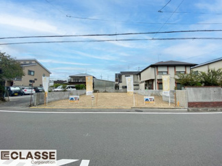 【前面道路含む現地写真】 | 宇治市広野町新成田2区画B号地　売土地　建築条件無し
