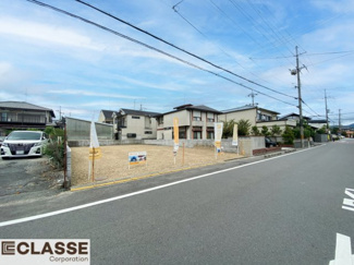 【前面道路含む現地写真】 | 宇治市広野町新成田2区画B号地　売土地　建築条件無し
