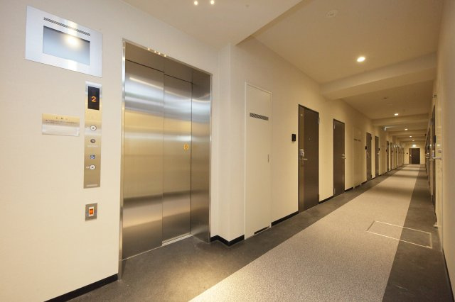 学生会館　UniE'meal京都高野のその他共用部分|共用廊下
