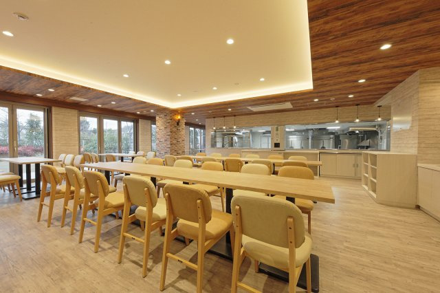 学生会館　UniE'meal京都高野のその他共用部分|食堂