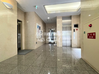 【ロビー】 | ノルデンハイム天神橋アドバンス | 落ち着いた雰囲気のロビーです♪