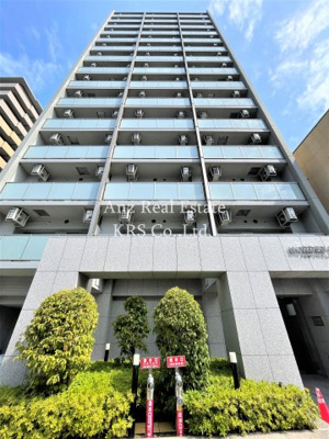 【外観】 | ノルデンハイム天神橋アドバンス | 都会の街並みにマッチしたスタイリッシュな外観のマンション♪