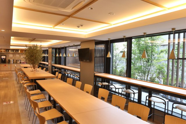 学生会館　ベルフェリーク京都洛北のその他共用部分|食堂