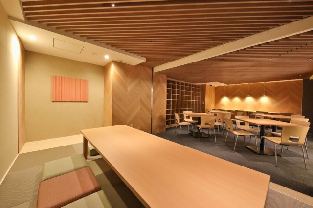 学生会館　ベルフェリーク京都洛北のその他共用部分|ラウンジ