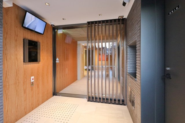 学生会館　ベルフェリーク京都洛北のエントランス