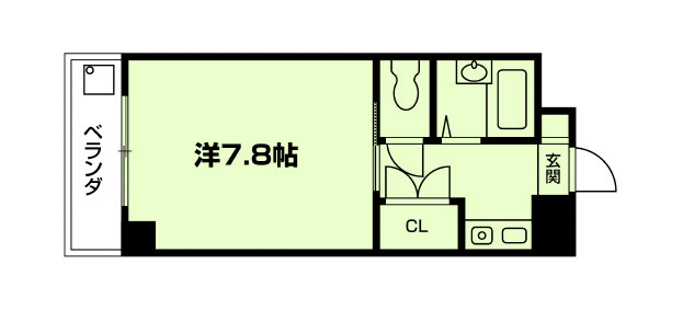グレーシャス23の間取り|代表的な間取りです。