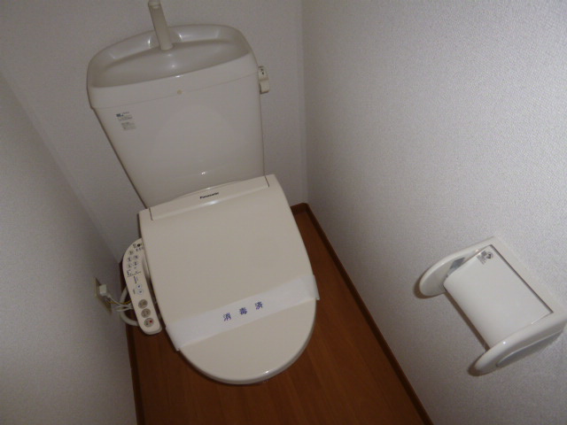 ヴィラ鴻のトイレ|温水洗浄便座