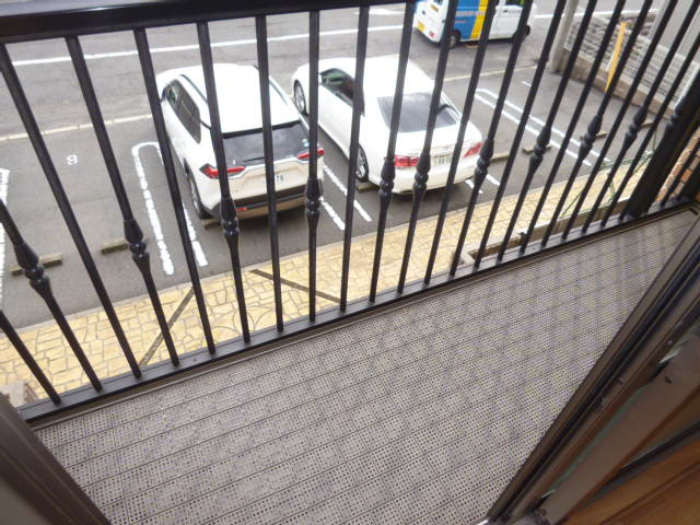 ヴィラ鴻のバルコニー