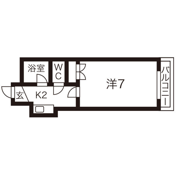 メモワール上桂の間取り