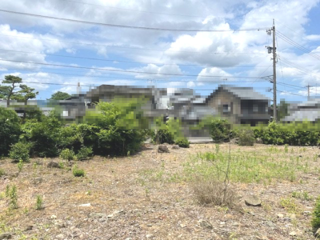 越前市村国1丁目132坪売地の外観