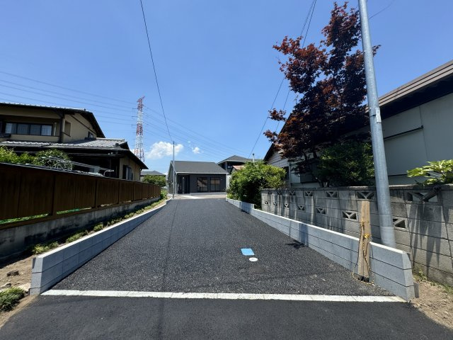 新築　高崎市箕郷町下芝第5　クレイドルガーデン　4号棟の駐車場|現地写真　駐車スペースは2台分可能です！
