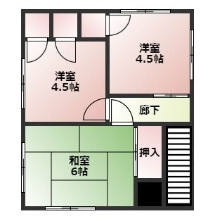 【間取り】 | 勝山売家