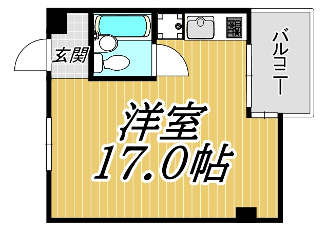 デイグラン武庫之荘の間取り