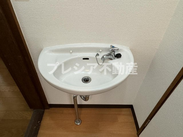 濱田マンションの洗面所