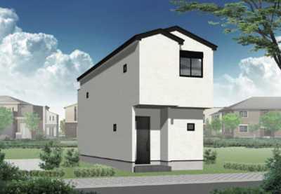 【外観パース】 | MIRASUMO南区弥生町0186③全3棟＜新築一戸建て仲介手数料無料＞ | 外観パースです