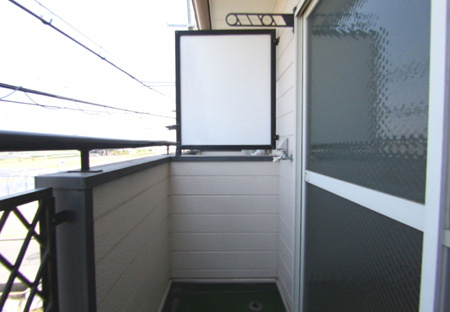 レンパレスパルコのバルコニー|落ち着いた時間を過ごせるバルコニーです