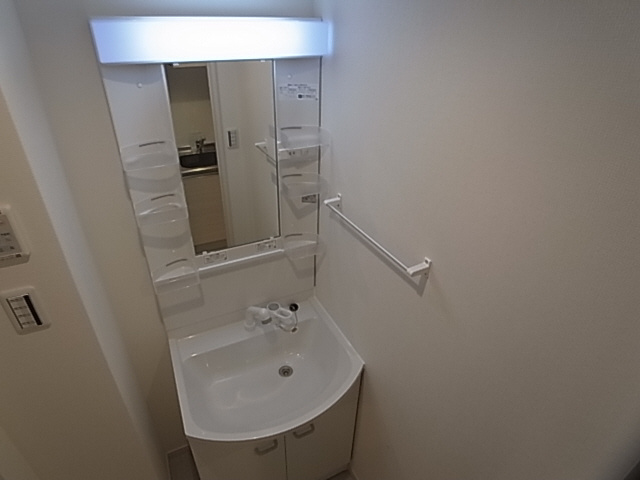 神戸市兵庫区矢部町の賃貸マンションの洗面所|シャンプードレッサー