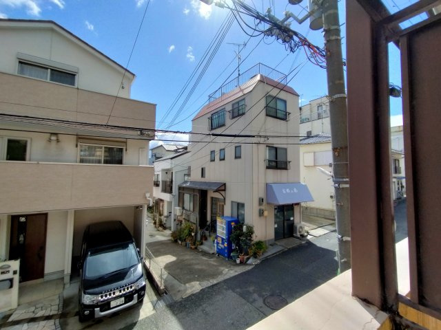 神戸市兵庫区菊水町９丁目のアパートの展望