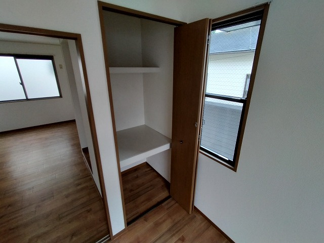 神戸市兵庫区楠谷町のアパートの収納|クローゼット収納