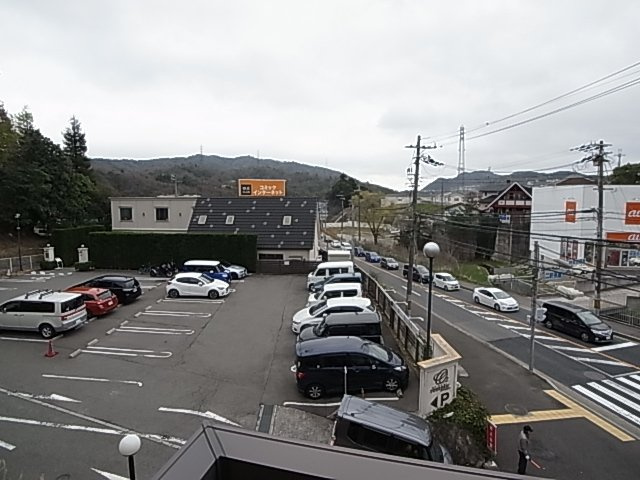 神戸市北区山田町小部字戸口谷のアパートの展望|眺望