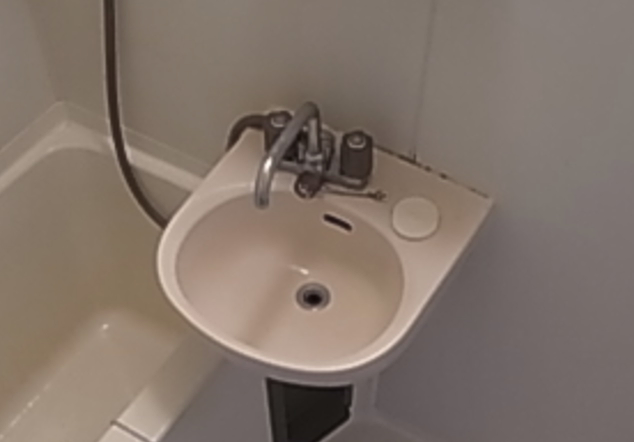 神戸市兵庫区西柳原町の賃貸マンションの洗面所|洗面台