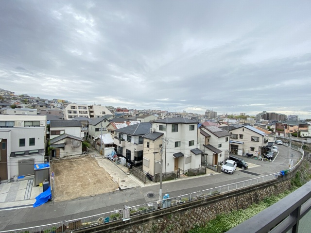 神戸市長田区西山町３丁目の賃貸マンションの展望|眺望