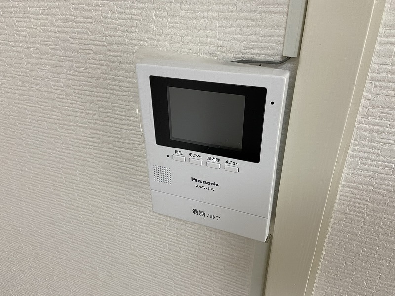 神戸市兵庫区菊水町１０丁目の賃貸マンションのセキュリティ|TVモニター付き