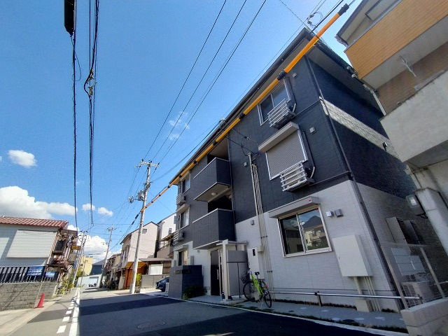 神戸市長田区片山町１丁目のアパートの外観