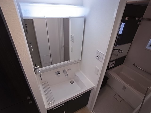 神戸市兵庫区大開通３丁目の賃貸マンションの洗面所|シャンプードレッサー