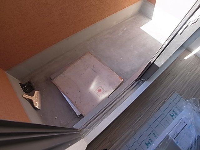 神戸市須磨区妙法寺字大津江の賃貸マンションのバルコニー|バルコニー